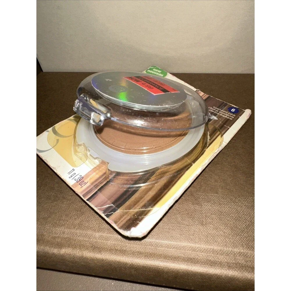 COVERGIRL Trublend Pressed Minerals Foundation Powder 6 Translucent Sable USA